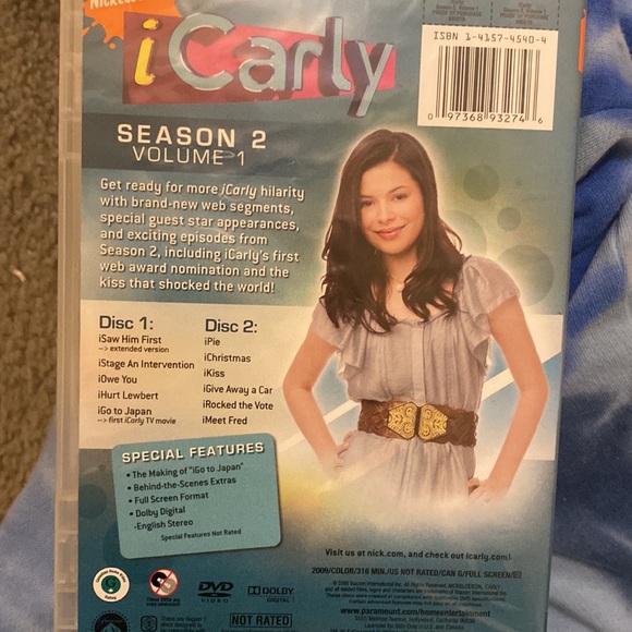 ICARLY DVD SEASON 2 VOLUME 1 - Picture 4 of 4